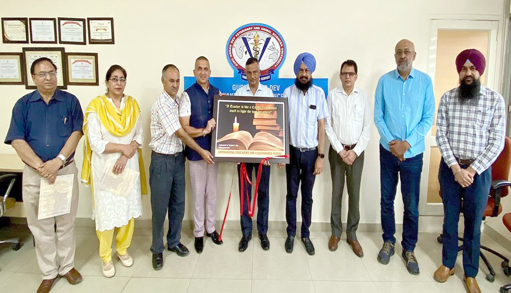 Vice Chancellor Vet Varsity Launches Pictorial Art Work on Teachers’ Day